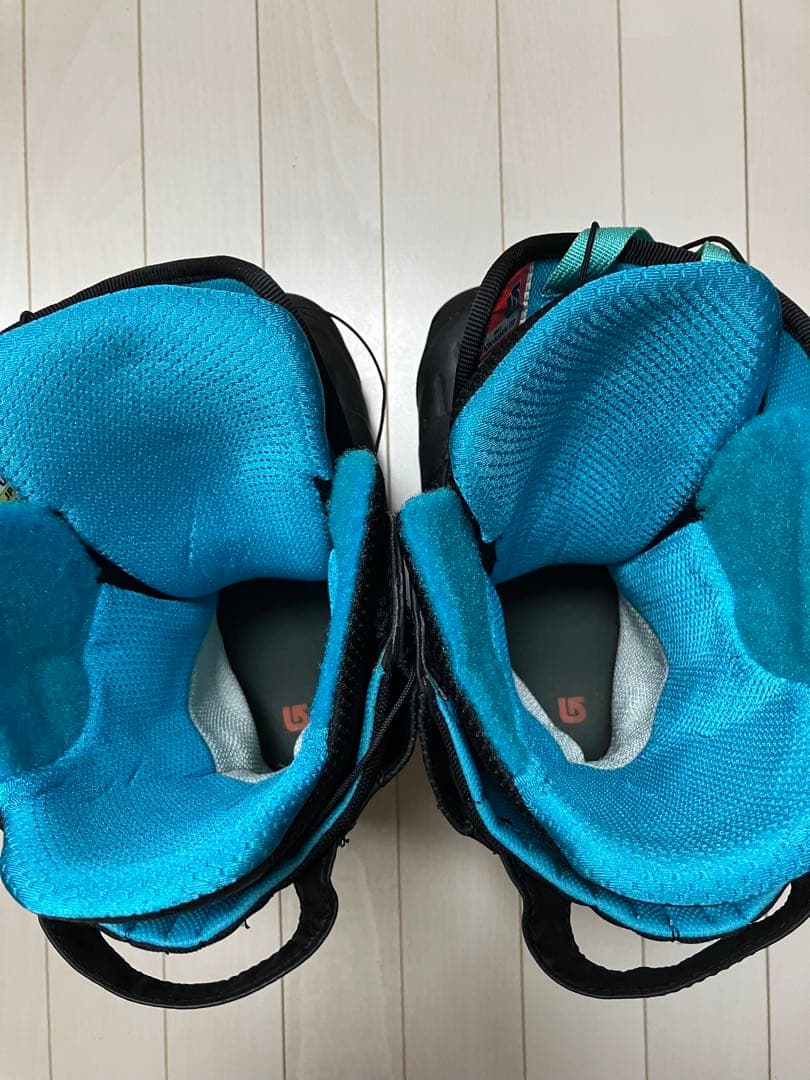 BURTON スノーボードブーツ ブラック/ブルー　28cm