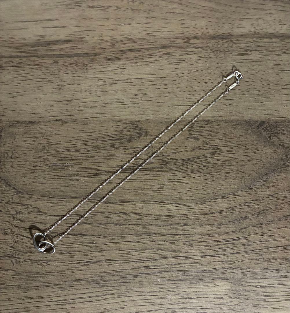 オールドTiffany & Co. シルバー925 ダブルループネックレス