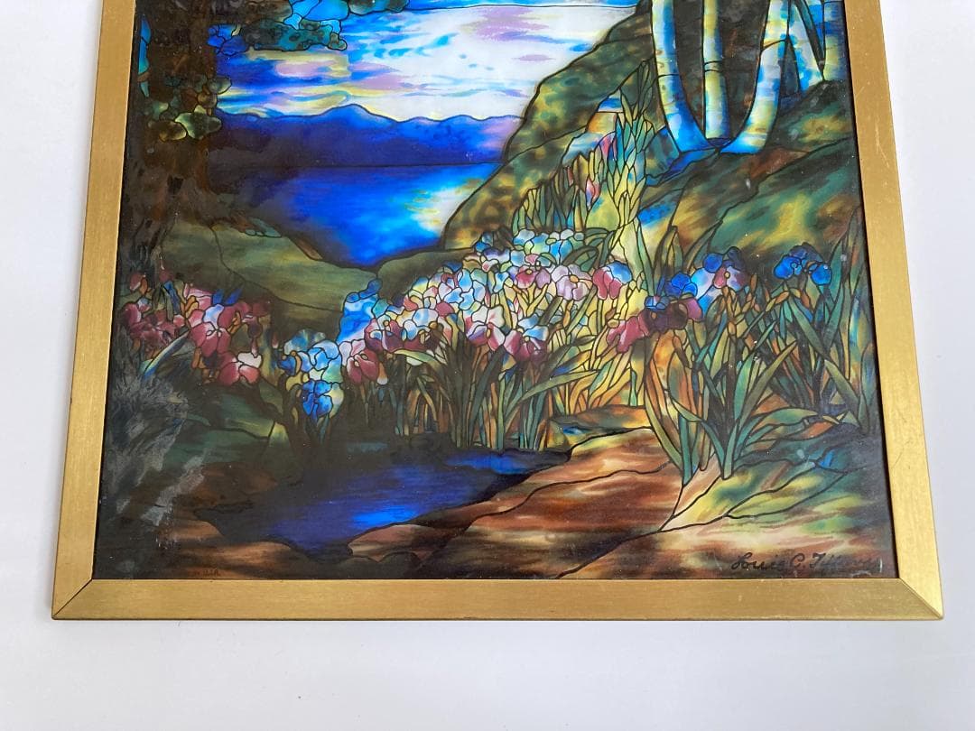 ルイス・C・ティファニー レインボー 虹 ステンドグラス グラスマスターズ