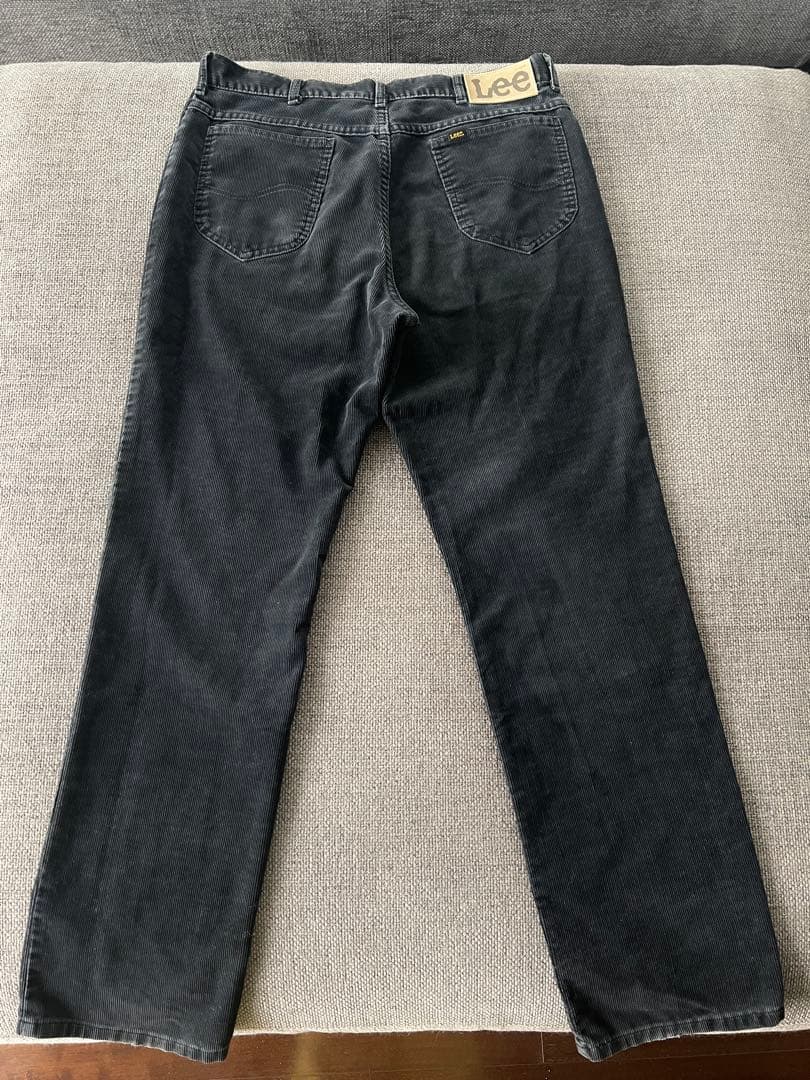 美品80s Lee 200-2801 ブラック コーデュロイ36×32 USA製