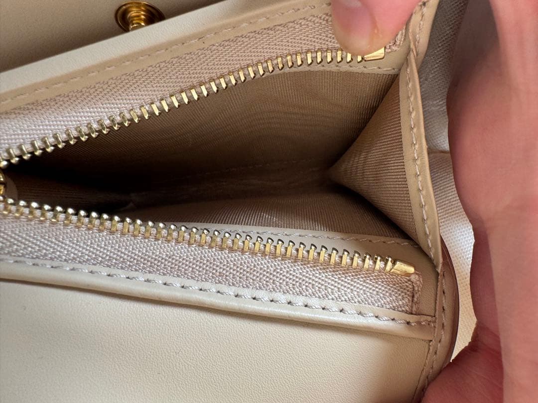 GUCCI グッチ GGレザー ミディアム 3つ折り財布　772793