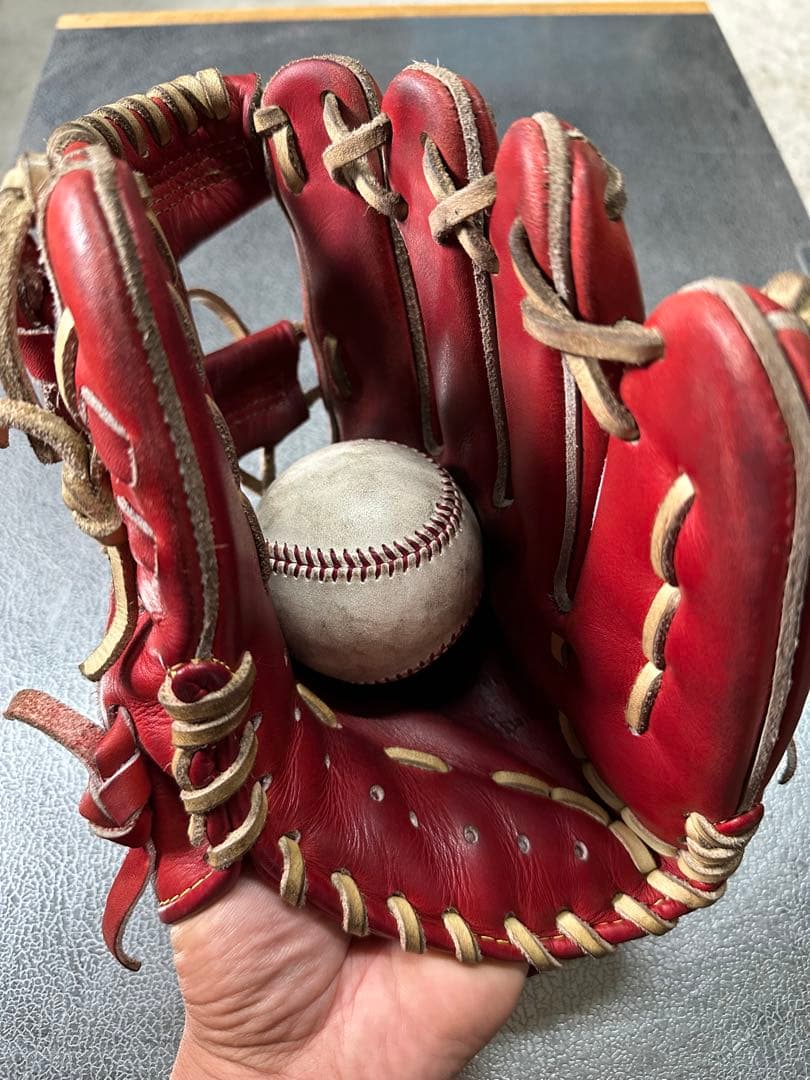 ミズノプロ　クラシック　硬式グローブ　内野用