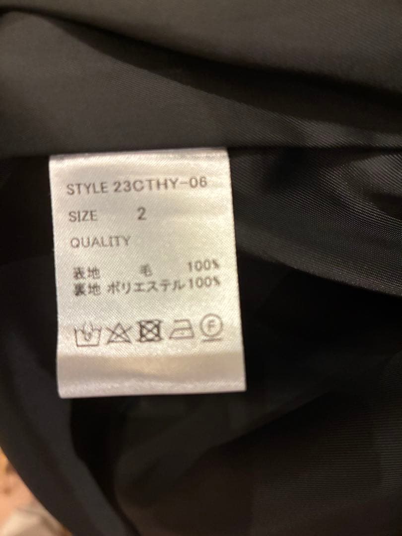 ジャケット・アウター CTHY WOOL DENIM OVER COAT