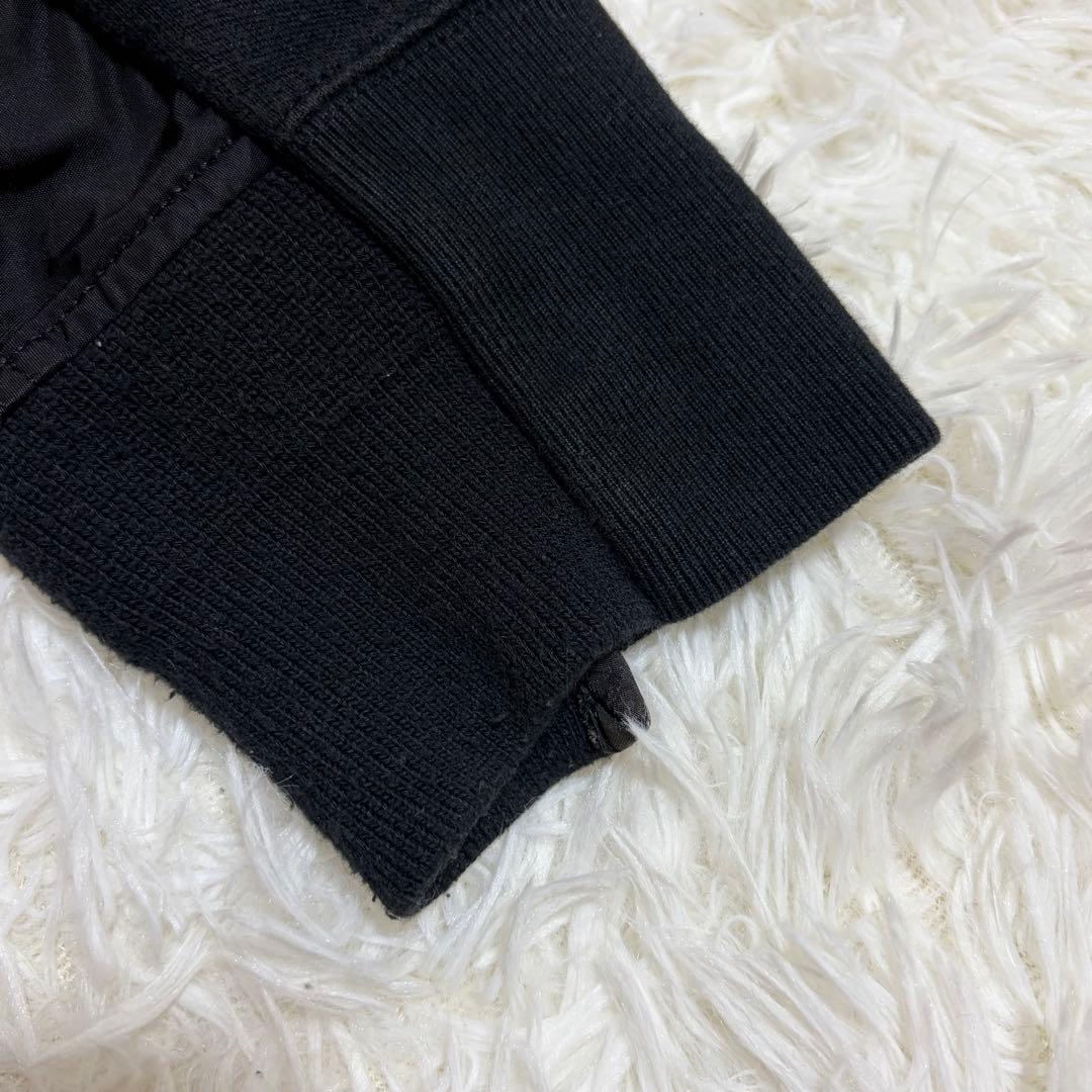 サカイ sacai パーカー 黒　Sponge Sweat Nylon T M