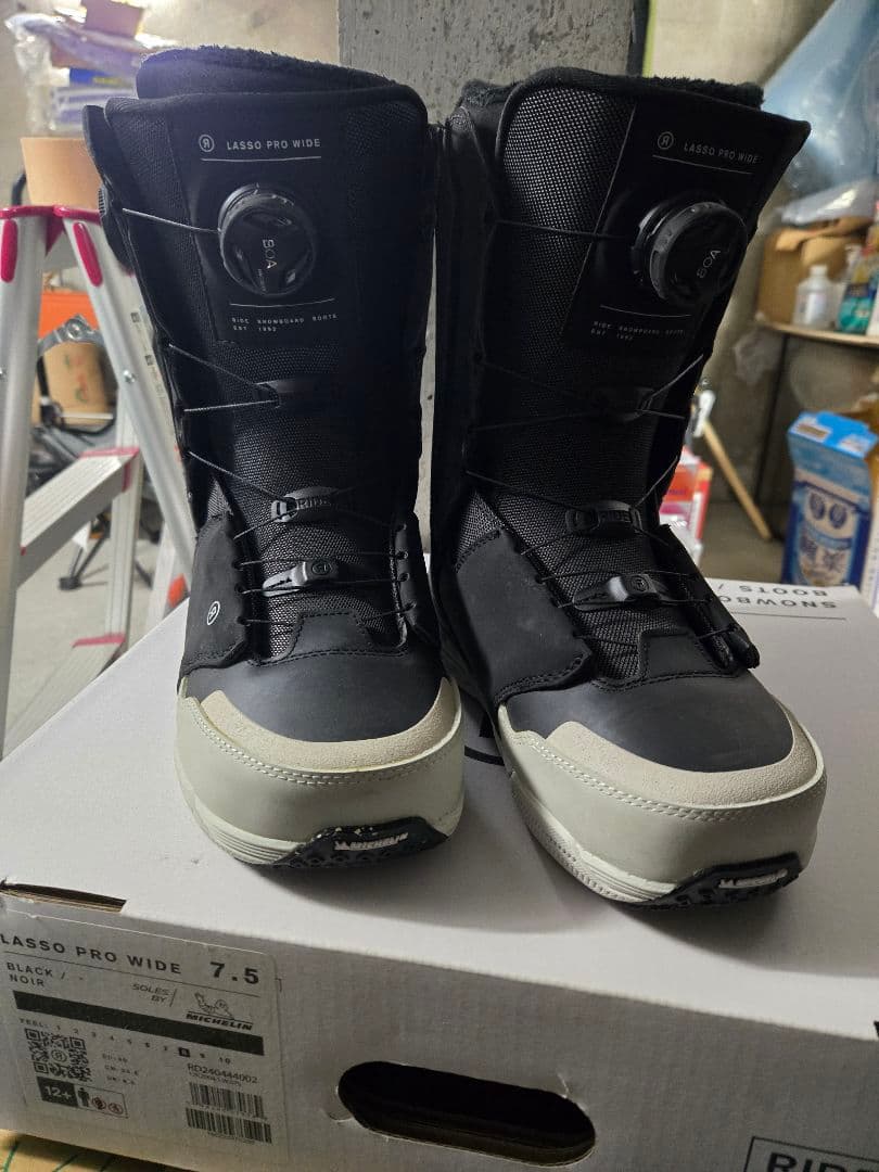 RIDE Lasso Pro Wide スノーボードブーツ 7.5