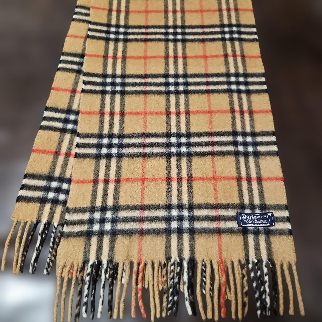 BURBERRY　バーバリー　カシミヤマフラー