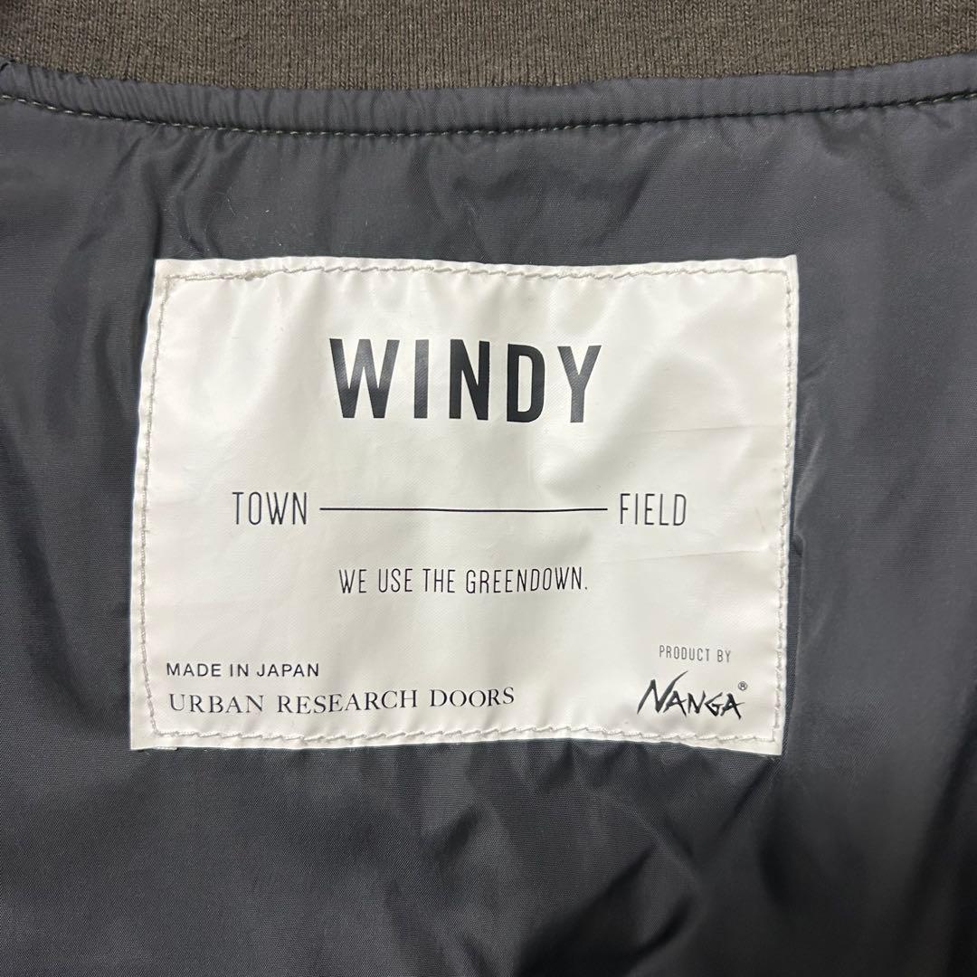 URBAN RESEARCH×NANGAナンガ　別注MA-1ダウンジャケット38