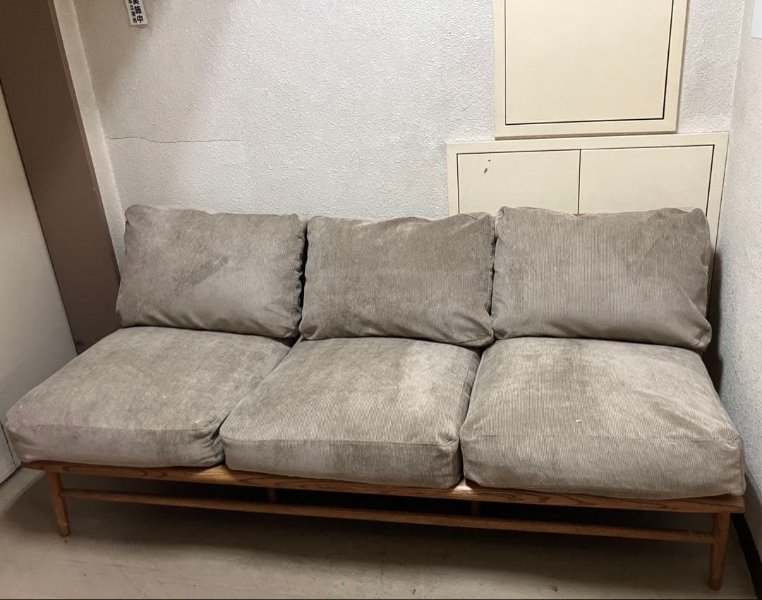 MOMOnaturalモモナチュラル CLOUD SOFA3人掛けクラウドソファ