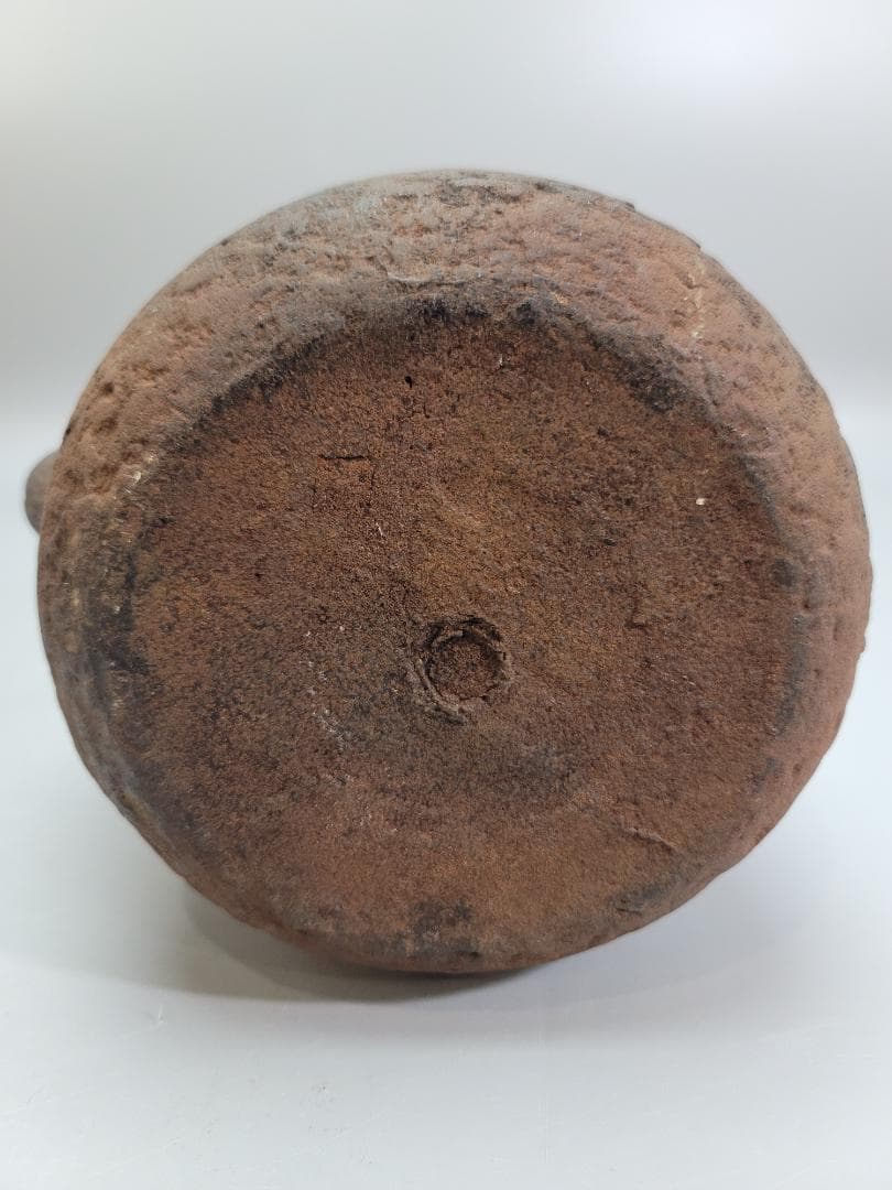 龍文堂 岩肌 鉄瓶 銅「龍文堂」在銘 共箱 DT505