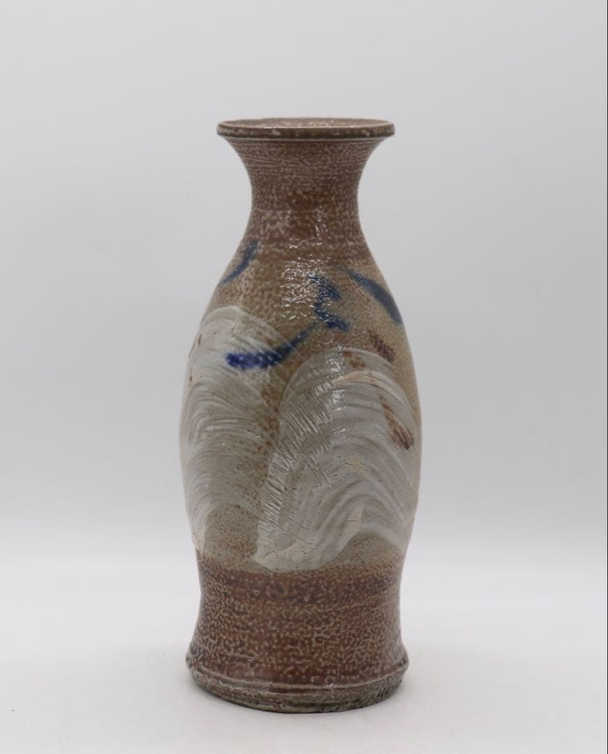 坂田甚内作　刷毛花瓶　花入　送料込み250612