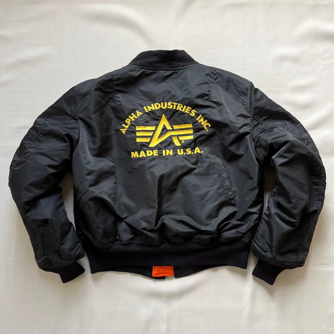 ALPHA INDUSTRIES MA-1 フライトジャケット 80sUSA製