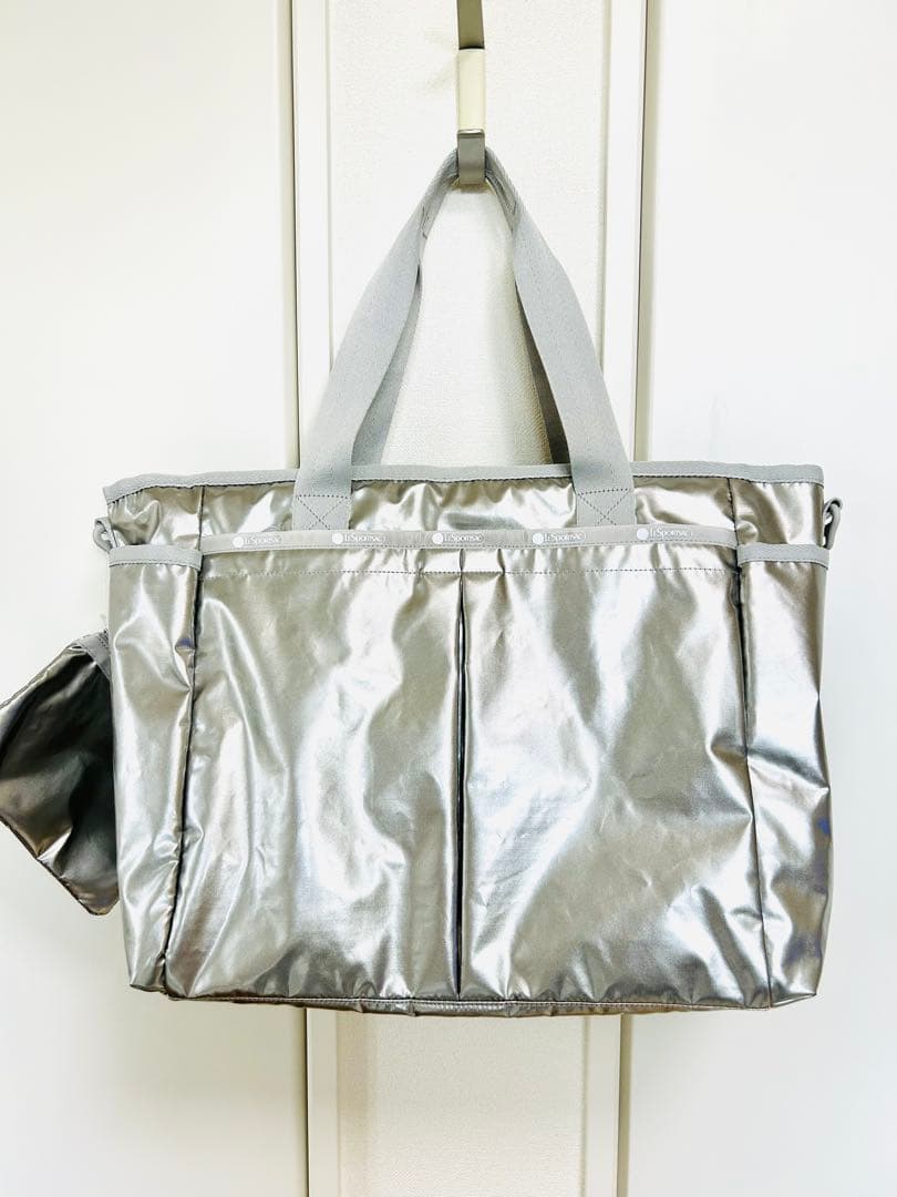 ひとりっぷ　レスポートサック　ライアントラベルトート2 シルバー　リュウセイ