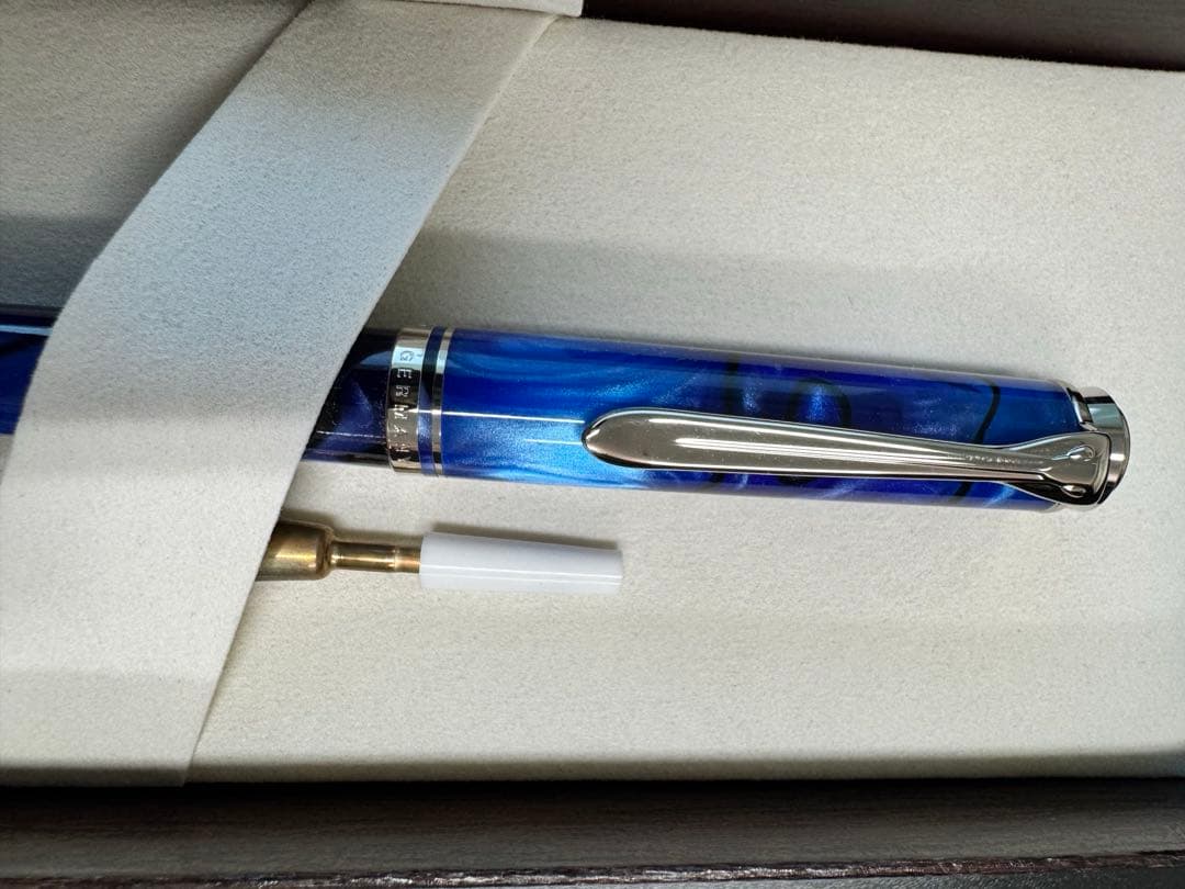 限定品 新品未使用 Pelikan スーべレーン ブルーデューン ボールペン