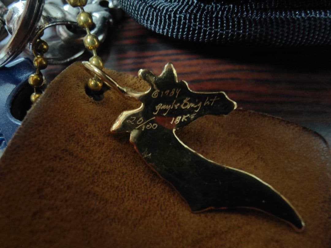 ゲイルブライト　ハンドメイド　１８Ｋ　チャーム　希少品