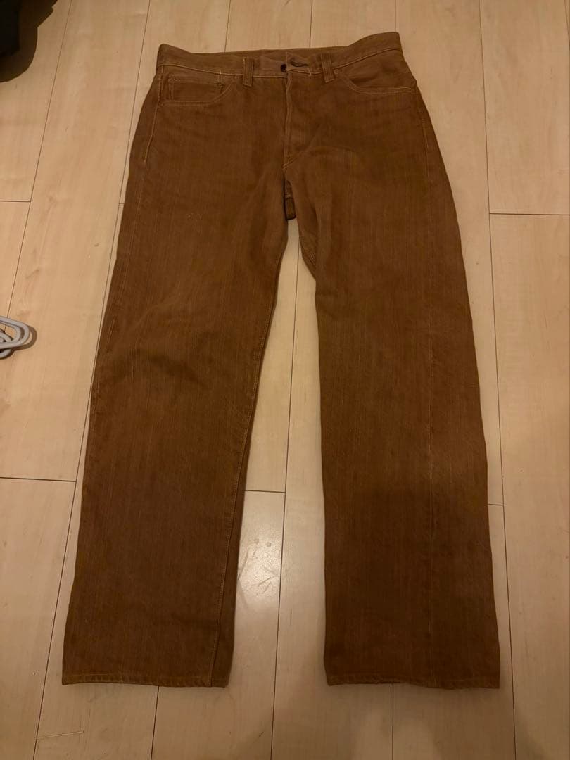 SUGAR CANE ブラウンデニム セットアップ