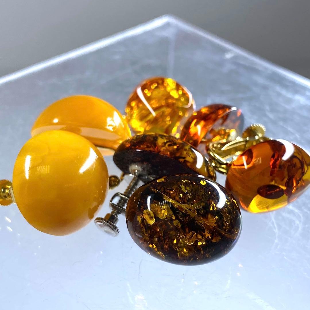 本琥珀　アクセサリー色々66g 東Y7-0317☆2Fタサチ