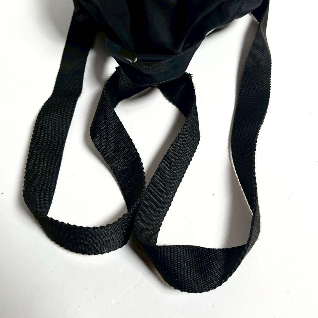 【極美品✨】プラダ ギャランティ付き リュック ナイロン レザー 三角ロゴ