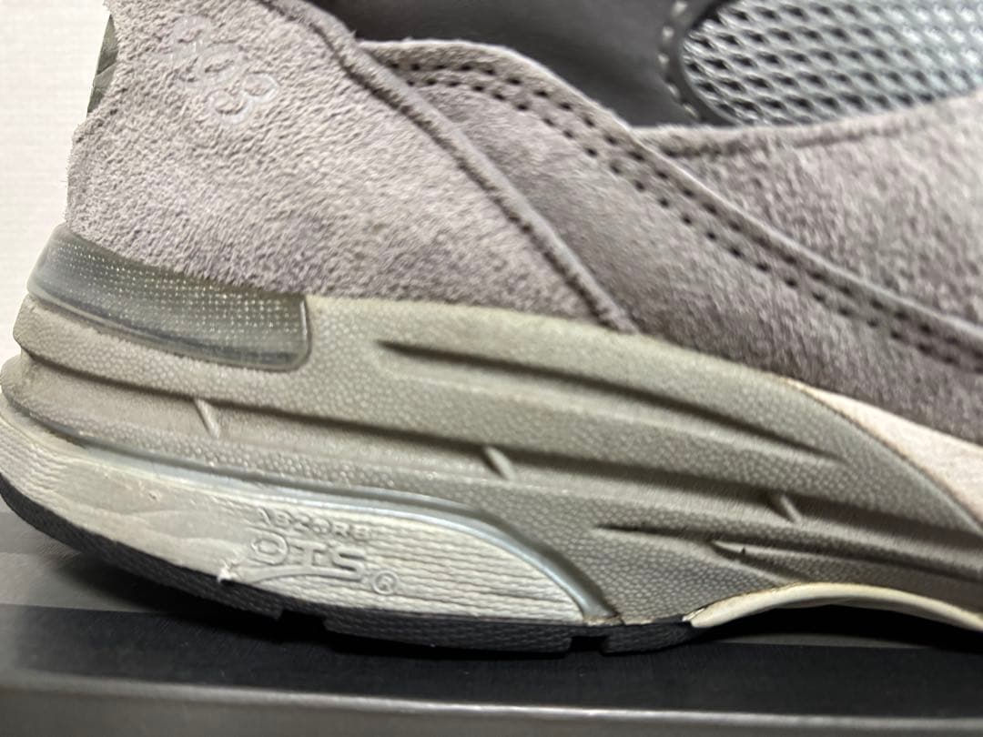 公式当選インソール未使用　New Balance 993 Gray 26.5cm