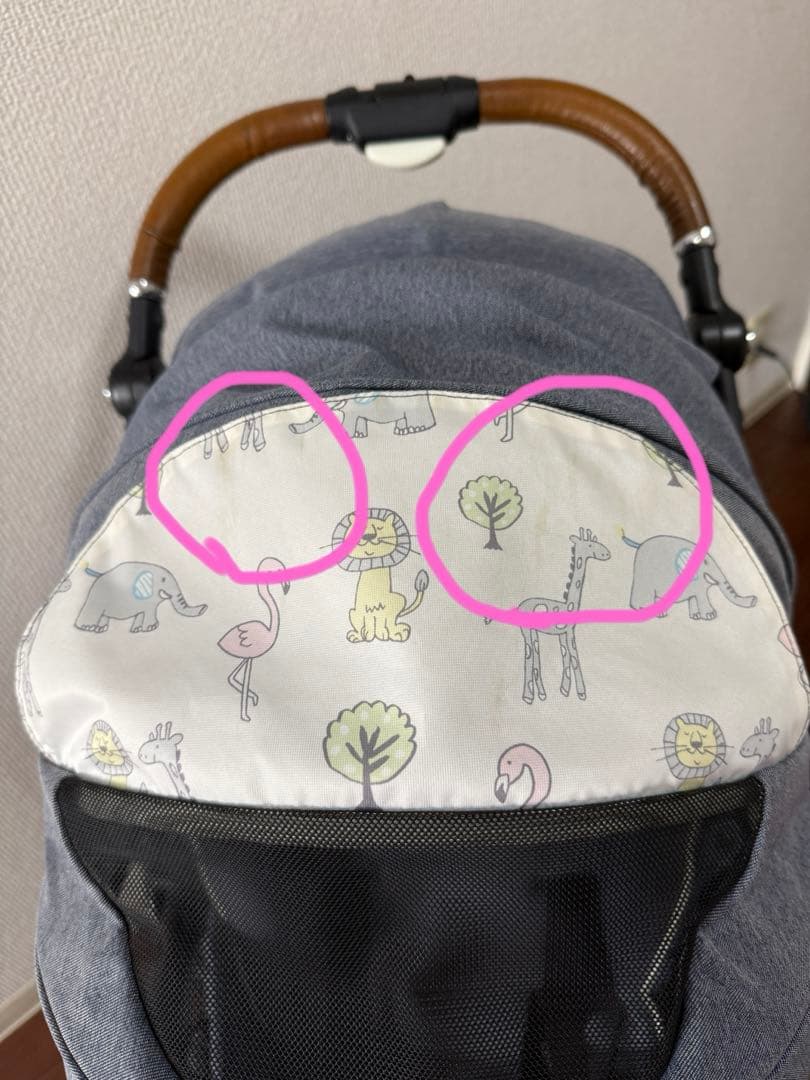 アップリカ　ベビーカー　ラクーナビッテクッション