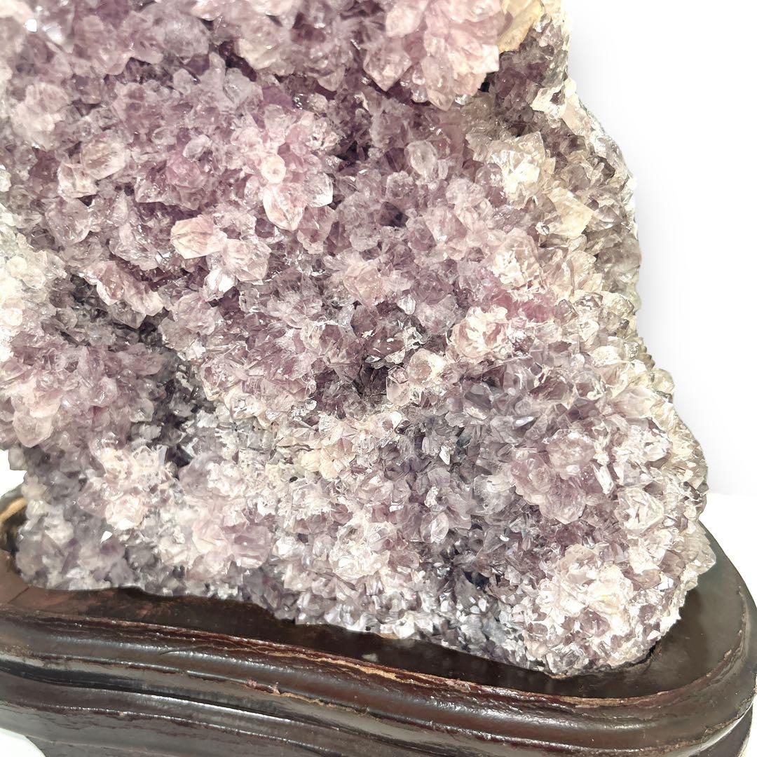 天然石 アメジスト 置物 約7キロ クリスタル 2月 誕生石 水晶