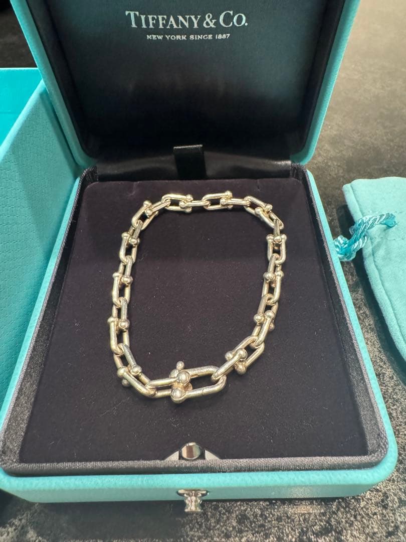 R様Tiffany & Co. ハードウェア　スモール　チェーン　ブレスレット