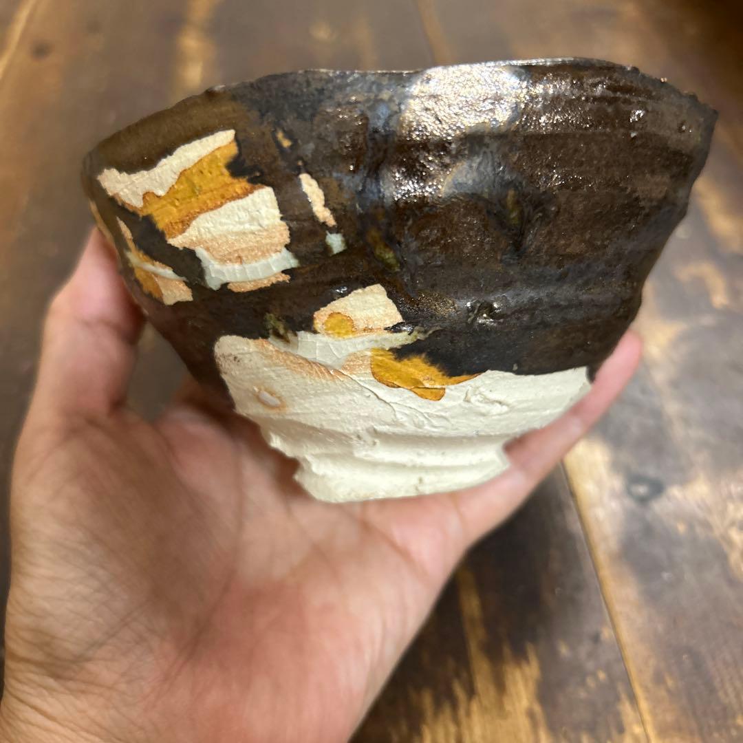 作家　陶芸作家　茶碗　手捻り　1点もの　民藝品