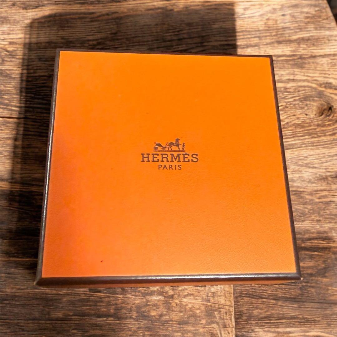 HERMES コリエ・ ド・シアン　トゥルテ ィエールグレー　レザーブレスレット