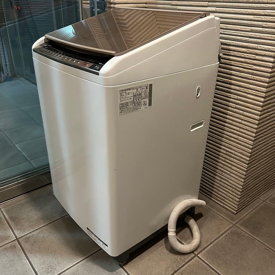 日立　電気洗濯乾燥機　ビートウォッシュ　7kg/3.5kg BW-DV703S