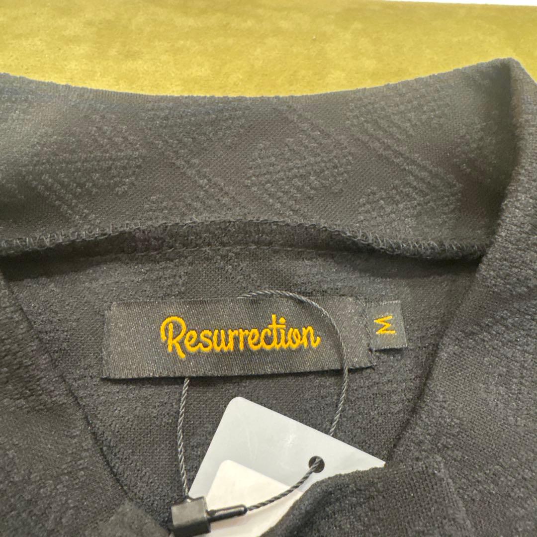 Resurrection ブラック モックネックM