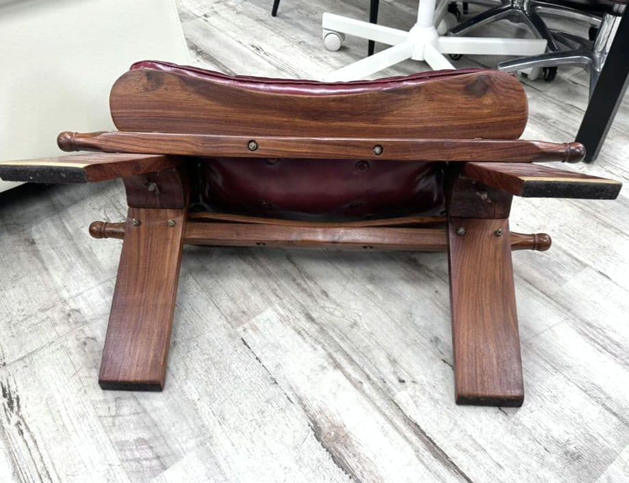 福岡市・北九州市限定 革製スツール キャメルチェア ラクダスツール スペイン製