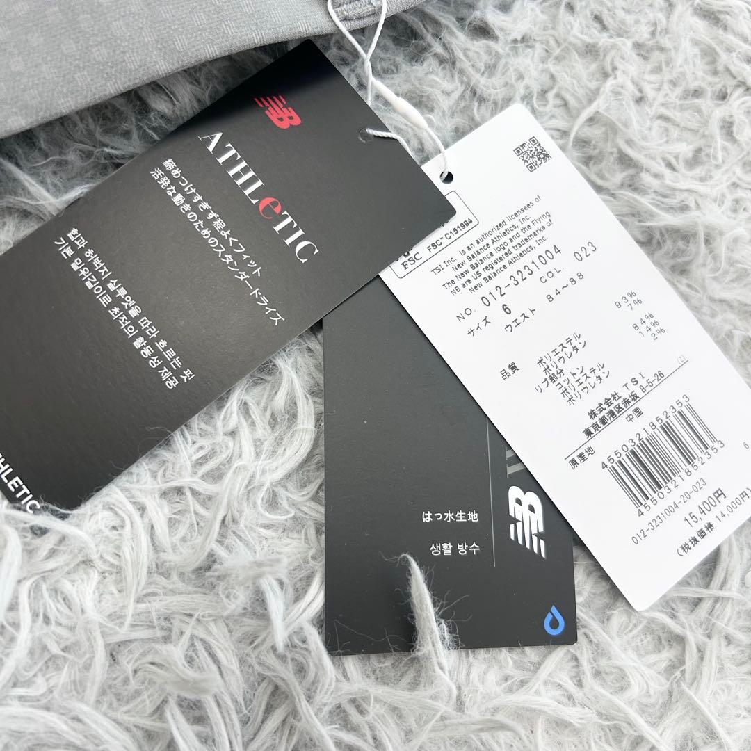 新品　ニューバランスゴルフ　パンツ　ストレッチ　裏フリース　秋冬　グレー　6