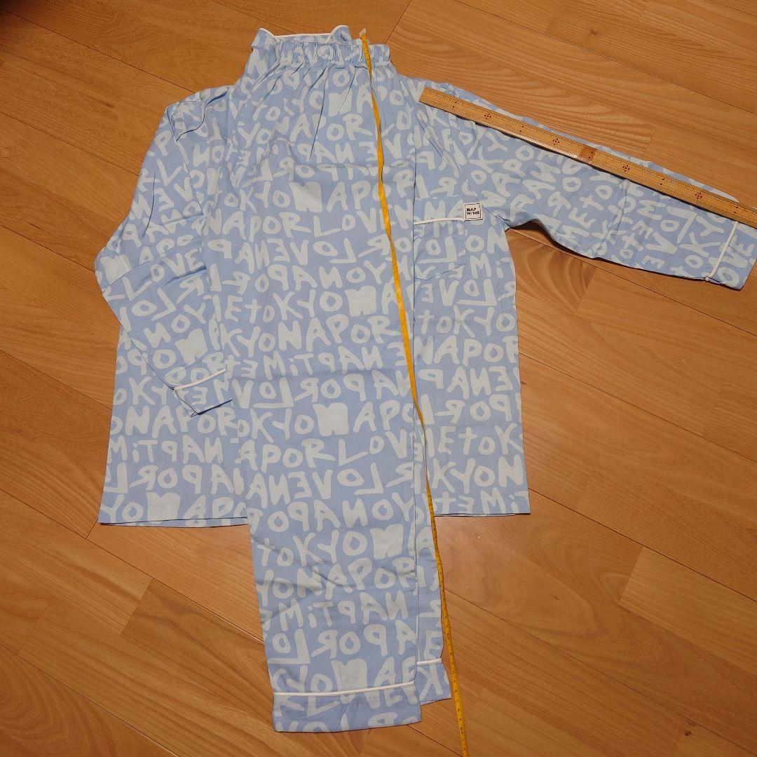 Naptime パジャマ　ブルーSセットアップ