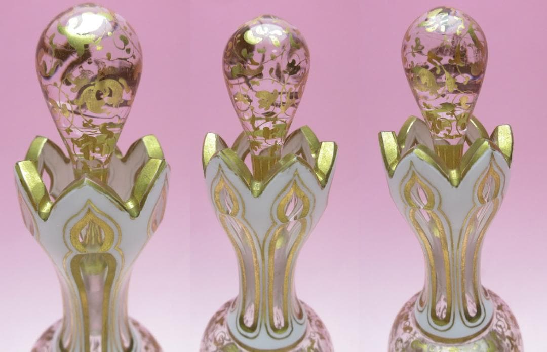 ビンテージ 金彩 花模様 洋風 デカンタ デキャンタ 70905