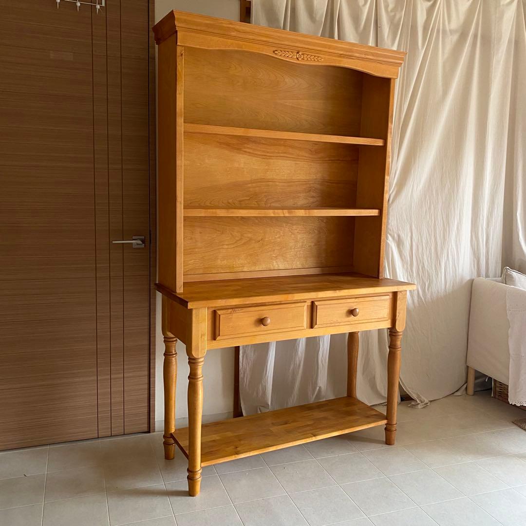 シェルフ　棚　カントリー　キャビネット　北欧　カップボード　アンティーク