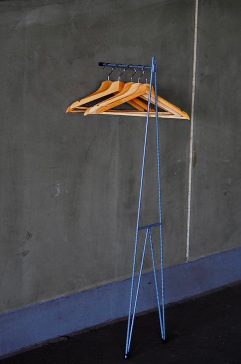 ハンガーラック　簡単収納