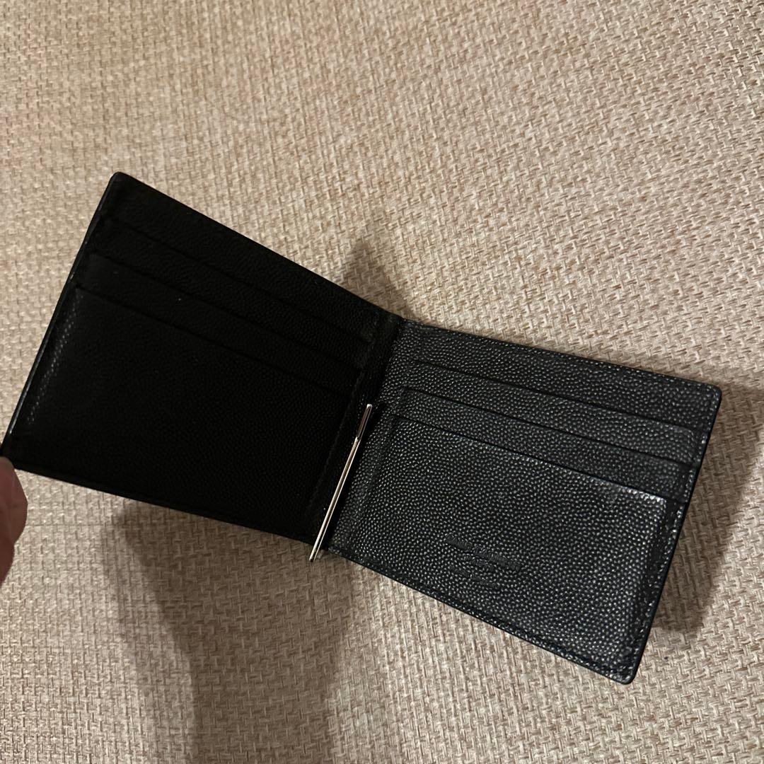 SAINT LAURENT ブラックマネークリップ