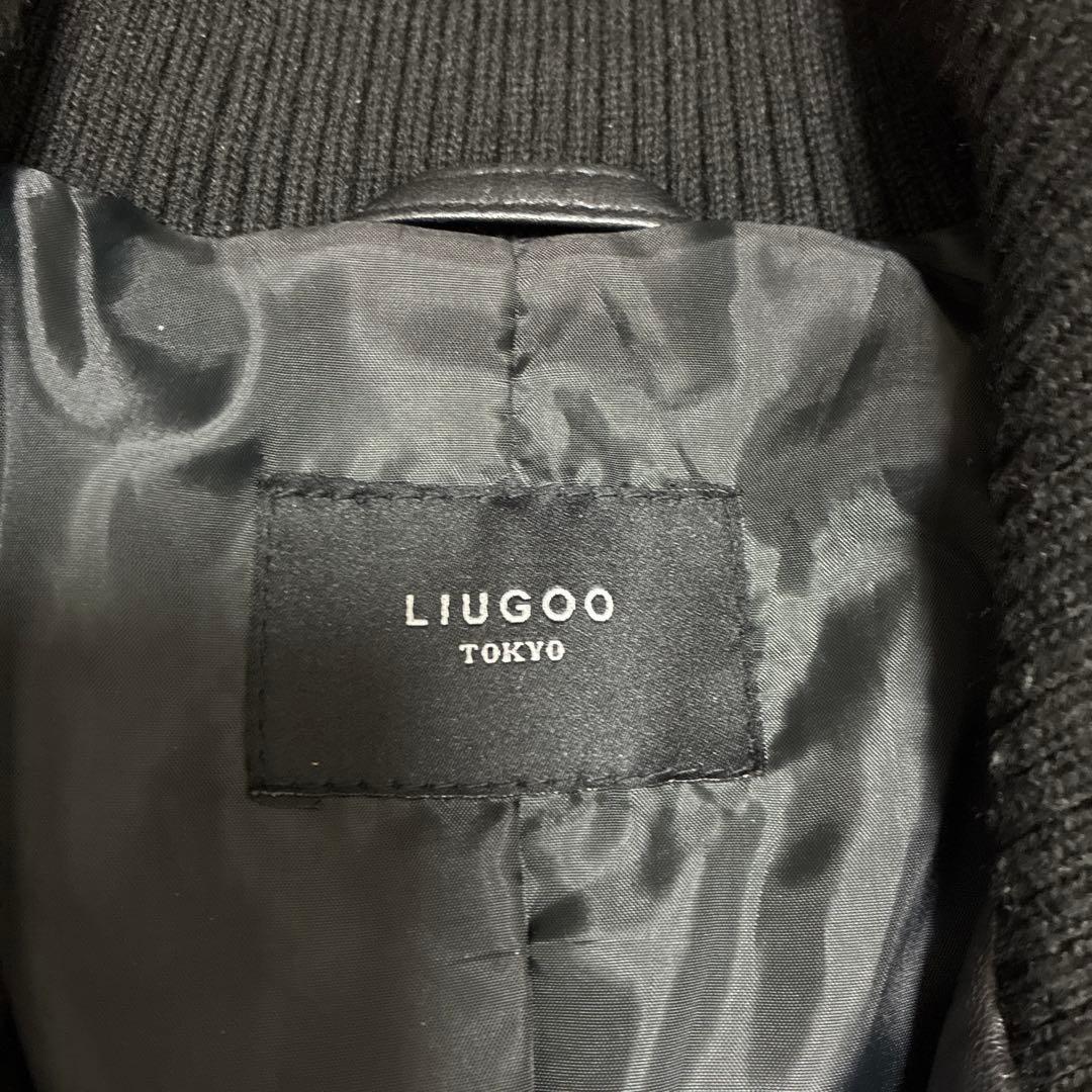 Liugoo Leathers 本革 レザー トラックジャケット M