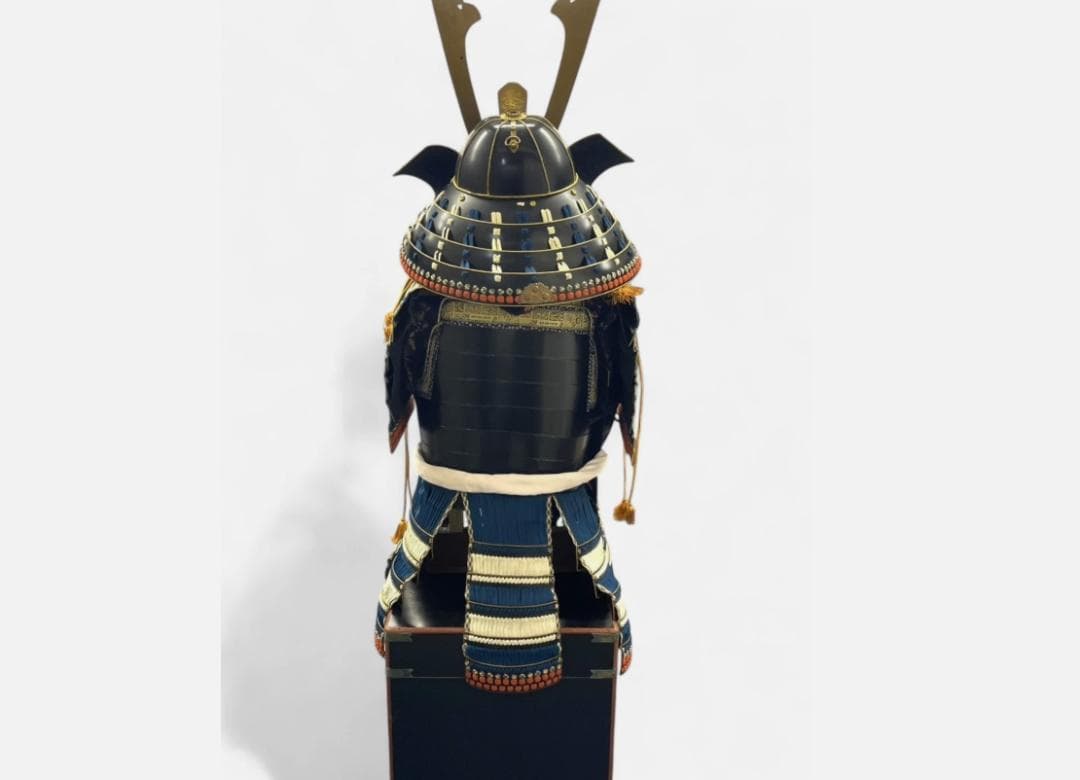 送料込み 着用可能 甲冑 等身大 当世具足 鎧兜 時代祭り 鎧櫃 家紋