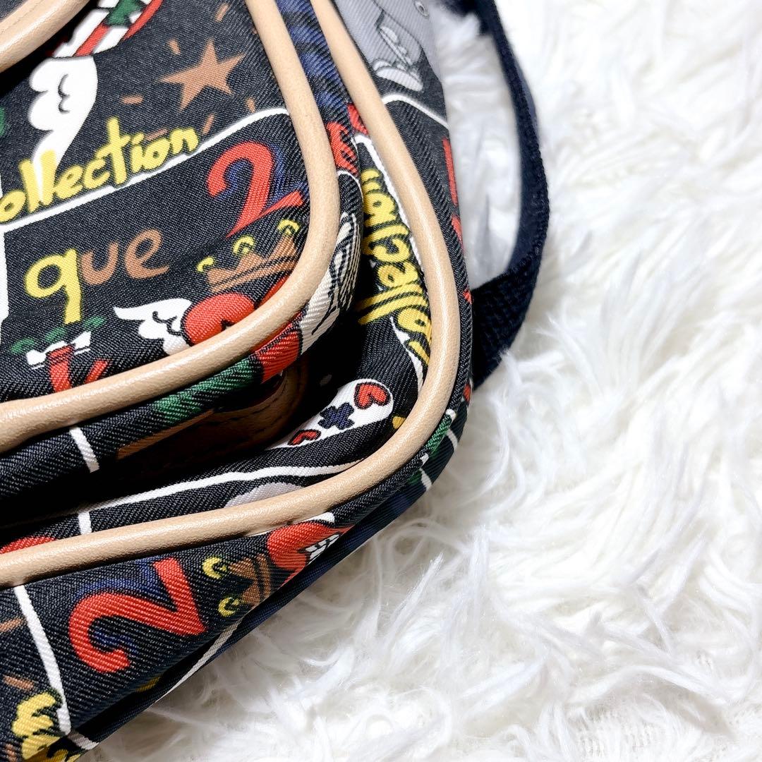 【極美品】 カステルバジャック ショルダー メッセンジャー バッグ 動物