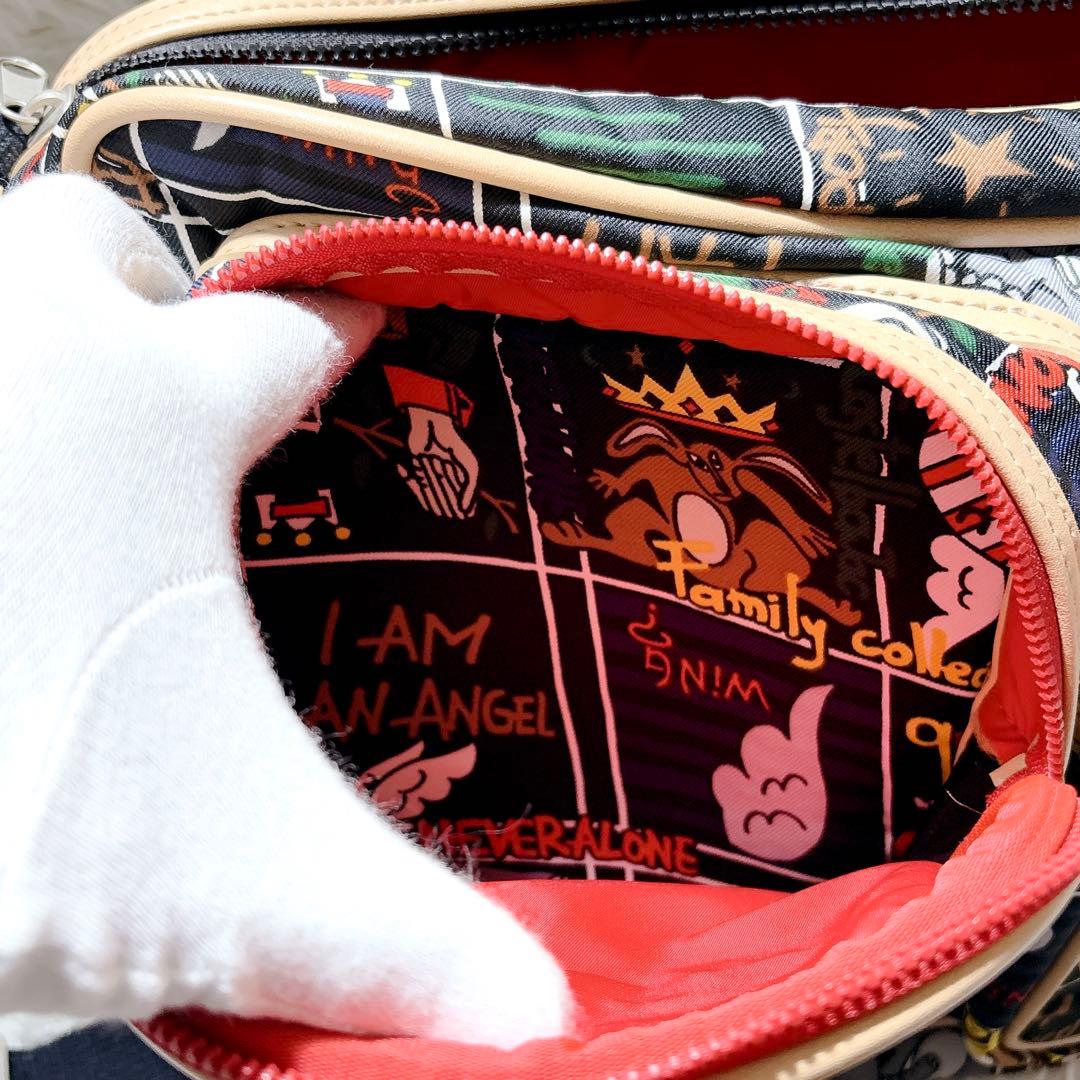 【極美品】 カステルバジャック ショルダー メッセンジャー バッグ 動物