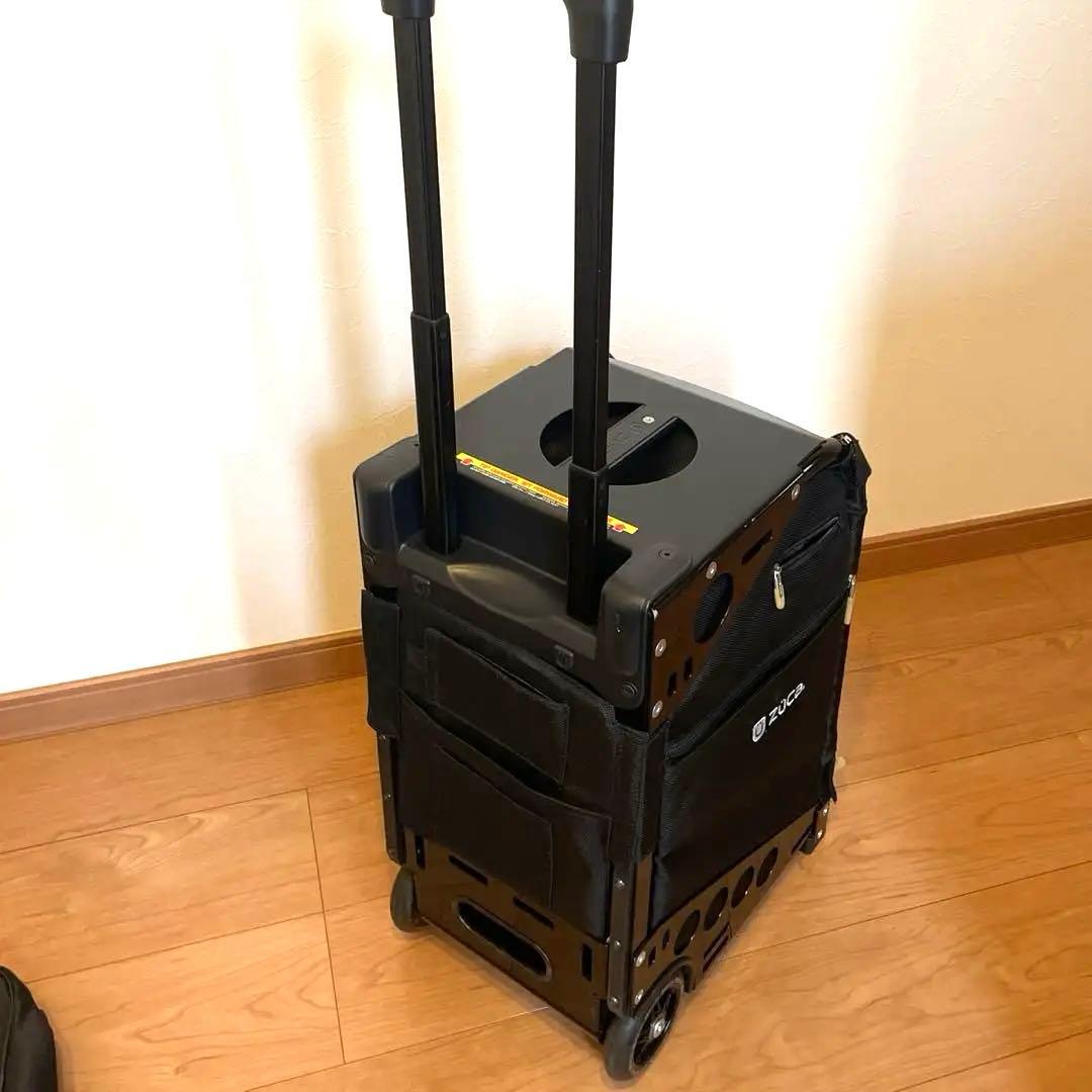 【即日発送】ZÜCA キャリーケース黒カバー&インナー5個付