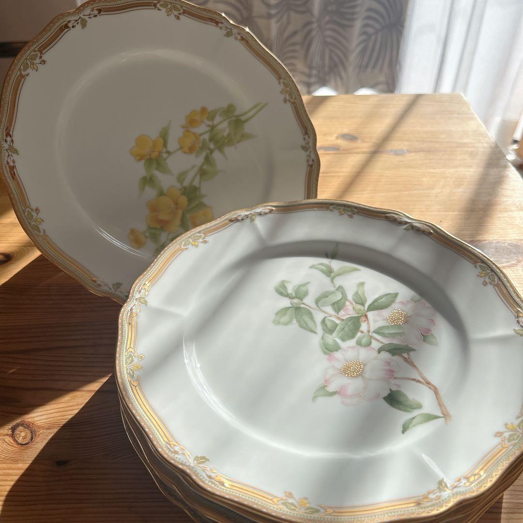 ノリタケ ガラコンテッサ 27cm プレート 6枚セット