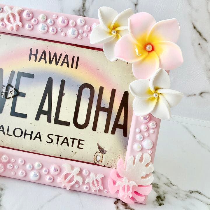 Hawaiian フォトフレーム ピンク ♡ ①