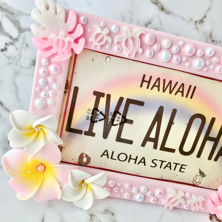 Hawaiian フォトフレーム ピンク ♡ ①