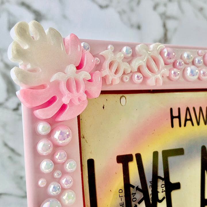 Hawaiian フォトフレーム ピンク ♡ ①