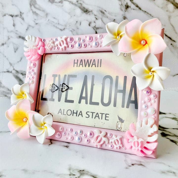 Hawaiian フォトフレーム ピンク ♡ ①