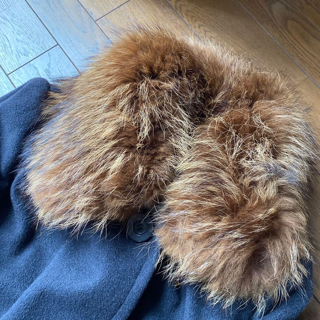 合馬さま専用Givenchy ブラック ファー襟 黒