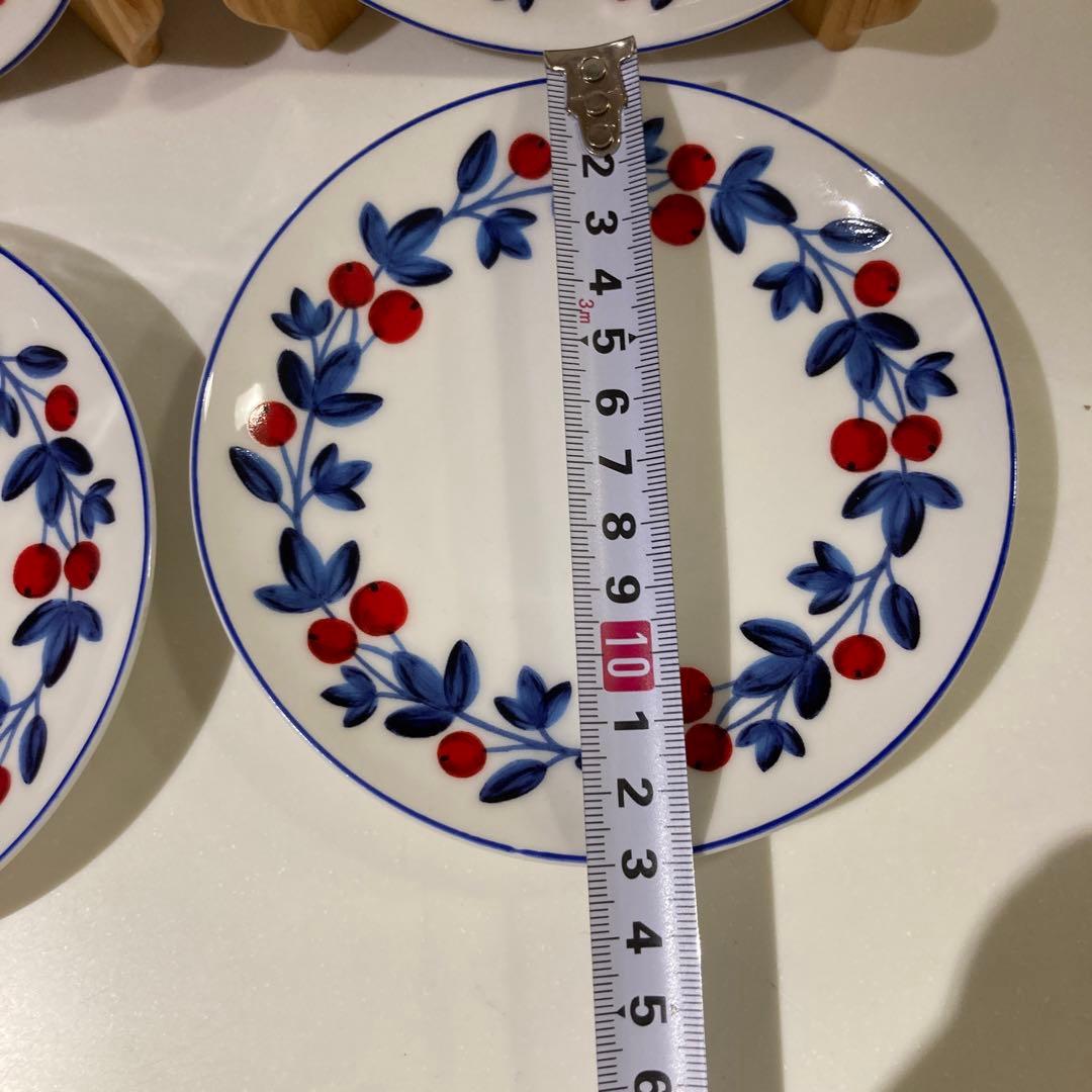 フランフラン　ベリープレートs 4枚セット