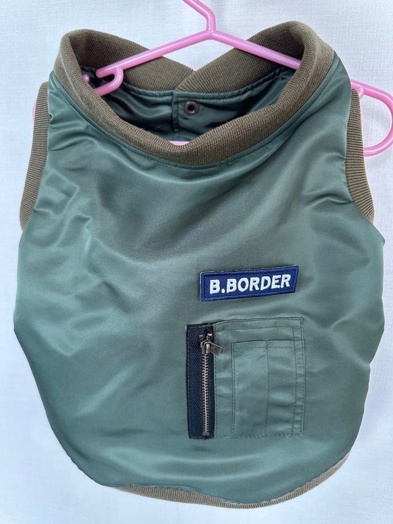 犬服　B.BORDER ミリタリーベスト　XL 新品　フレンチブルドッグ　送料込