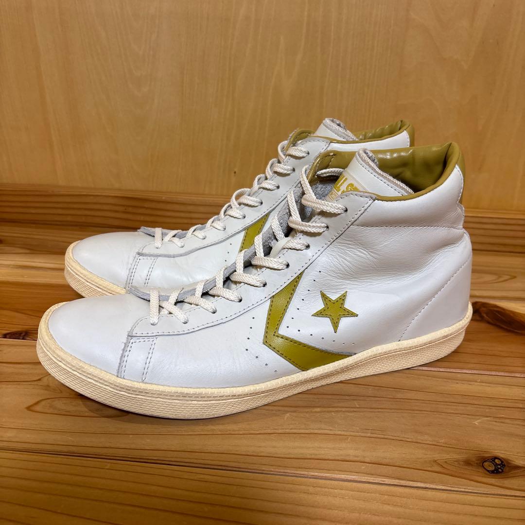 靴 CONVERSE PRO LEATHER 76 HI TIME LINE